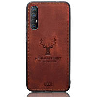 Чохол Deer Case для Oppo Reno 3 Pro Brown