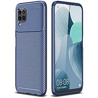 Чохол Carbon Case для Huawei P40 Lite Blue