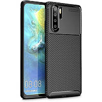 Чохол Carbon Case для Oppo Reno 3 / A91 / F15 Black