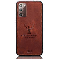 Чохол Deer Case для Samsung Galaxy Note 20 Brown