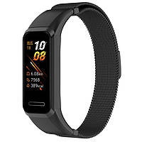 Ремінець Magnetic Metal Strap для Huawei Band 4 / Honor Band 5i Black