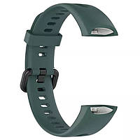 Ремінець Silicone Strap для Huawei Band 4 / Honor Band 5i Green
