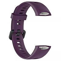 Ремінець Silicone Strap для Huawei Band 4 / Honor Band 5i Grape