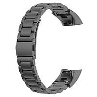 Ремінець Metal Armor Strap для Huawei Band 3 / 3 Pro / 4 Pro Black