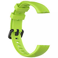 Ремінець Twill Silicone Strap для Honor Band 4 / 5 Green