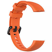 Ремінець Twill Silicone Strap для Honor Band 4 / 5 Orange