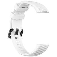 Ремінець Twill Silicone Strap для Honor Band 4 / 5 White