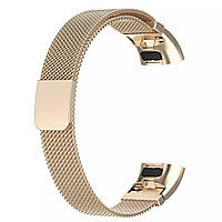 Ремінець Magnetic Metal Strap для Huawei Band 3 / 3 Pro / 4 Pro Gold