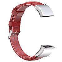 Шкіряний ремінець Leather Strap для Huawei Band 3 / 3 Pro / 4 Pro Red
