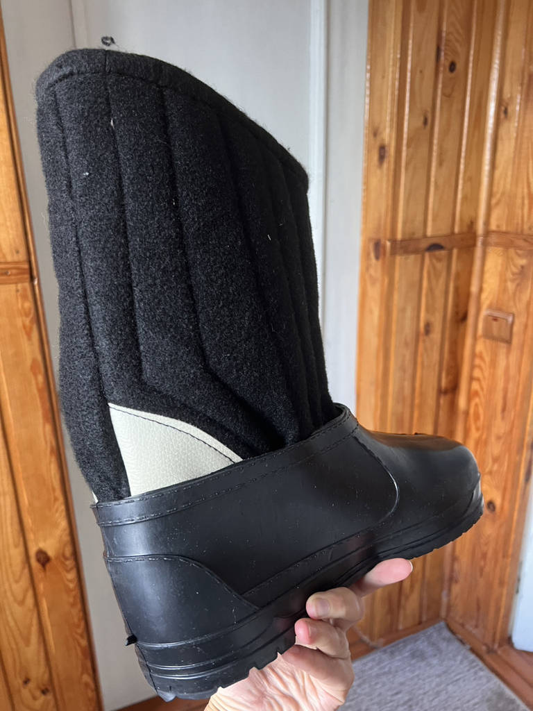 Валянки бурки повстяні з калошами Verona - фото покупців 1