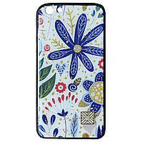 Чохол Epoxy Case для Apple iPhone 6 Plus / 6S Plus Blue Flowers