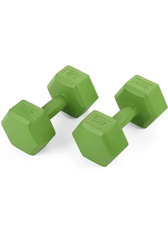 Гантелі для фітнесу композитні Gymtek 2 по 4 кг, фото 1