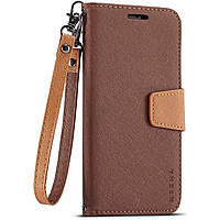 Чохол-книжка Muxma для Huawei P Smart 2021 / Y7A Brown