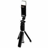 Monopod-Tripod Bluetooth Q02S +1LED Black