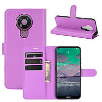 Чохол-книжка Litchie Wallet для Nokia 3.4 Violet