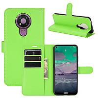 Чохол-книжка Litchie Wallet для Nokia 3.4 Green