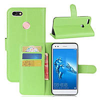 Чохол-книжка Litchie Wallet для Huawei P9 Lite Mini Green