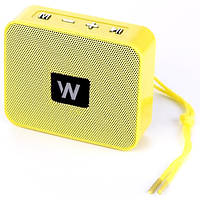 Портативна Bluetooth Колонка Walker WSP-100 Yellow