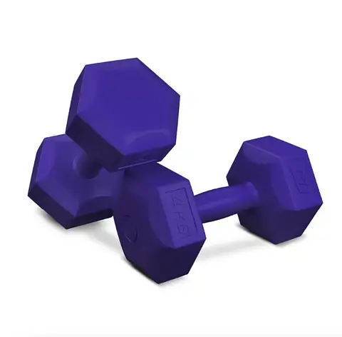 Гантелі для фітнесу композитні Hop-Sport HS-C040DS 2 по 4 кг, фото 3