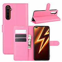 Чохол-книжка Litchie Wallet для Realme 6 Pro Rose