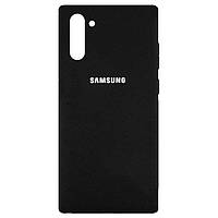 Чохол Silicone Case для Samsung N970 Galaxy Note 10 Black