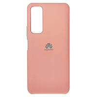 Чохол Silicone Case для Huawei P Smart 2021 / Y7A Light Pink