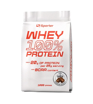 Протеїн Sporter Whey Protein 1000 g Шоколад, фото 1