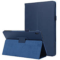 Чохол-книжка Litchi Leather Case для Apple iPad Pro 12.9 2015 / 2017 (Wake / Sleep) Dark Blue