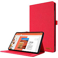 Чехол Cloth Pattern Case для Huawei MatePad Pro 10.8 (Wake / Sleep) Red