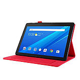 Чохол Cloth Pattern Case для Lenovo Tab M10 (1Gen) (Wake / Sleep) Red, фото 2
