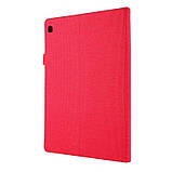 Чохол Cloth Pattern Case для Lenovo Tab M10 (1Gen) (Wake / Sleep) Red, фото 4