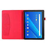 Чохол Cloth Pattern Case для Lenovo Tab M10 (1Gen) (Wake / Sleep) Red, фото 5