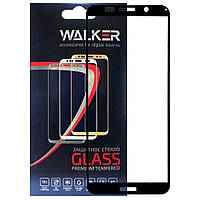 Захисне скло Walker 3D Full Glue для Honor 7A / 7S Black