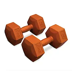 Гантелі для фітнесу композитні Hop-Sport HS-C060DS 2 по 6 кг