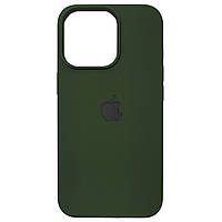 Чохол Silicone Full Cover для Apple iPhone 13 Pro Max Atrovirens Green