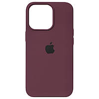 Чохол Silicone Full Cover для Apple iPhone 13 Pro Max Maroon