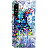 Чохол-книжка Color Book для Sony Xperia 5 II Owl, фото 2