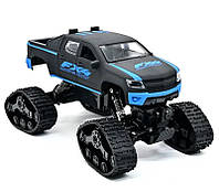 Радіокерований джип всюдихід на пульті управління 4WD на гусеничному ходу 2 пари коліс з дверима, що відчиняються