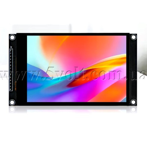 Дисплей 4.0 480х320 драйвер ST7796U ємнісний сенсор FT6336, фото 1