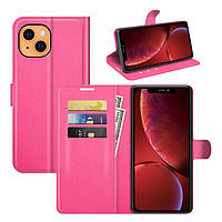 Чохол-книжка Litchie Wallet для Apple iPhone 13 Mini Rose