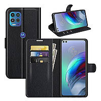 Чохол-книжка Litchie Wallet для Motorola G100 / Edge S Black