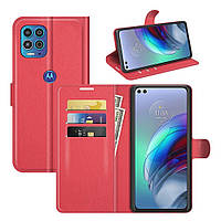 Чохол-книжка Litchie Wallet для Motorola G100 / Edge S Red
