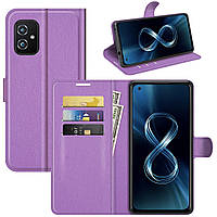 Чохол-книжка Litchie Wallet для Asus Zenfone 8 Violet