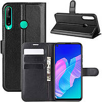 Чохол-книжка Litchie Wallet для Huawei P40 Lite E Black