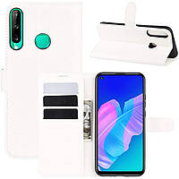 Чохол-книжка Litchie Wallet для Huawei P40 Lite E White
