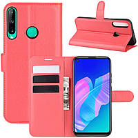 Чохол-книжка Litchie Wallet для Huawei P40 Lite E Red