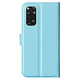 Чохол-книжка Litchie Wallet для Xiaomi Redmi Note 11 / Note 11S Light Blue, фото 6