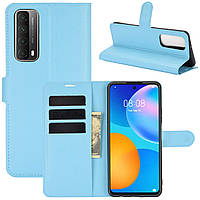 Чохол-книжка Litchie Wallet для Huawei P Smart 2021 Blue