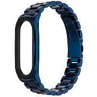 Ремінець MiJobs Steel Strap для Samsung Galaxy Fit2 SM-R220 Blue