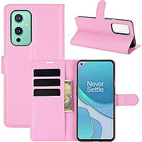 Чохол-книжка Litchie Wallet для OnePlus 9 Light Pink